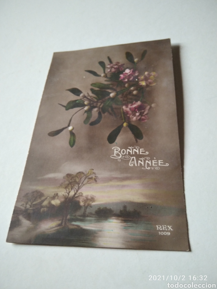 Postales: Postal antigua flores - Foto 1