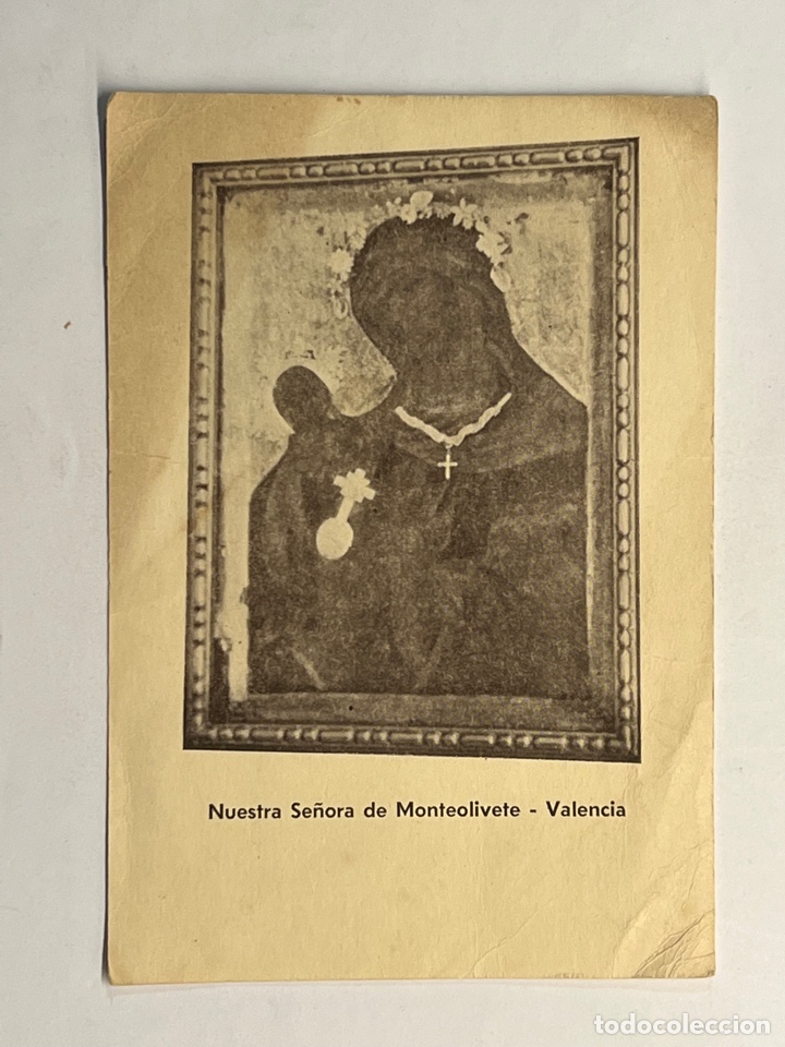 Postales: POSTAL NUESTRA SE&Ntilde;ORA DE MONTEOLIVETE (h.1940) - Foto 1