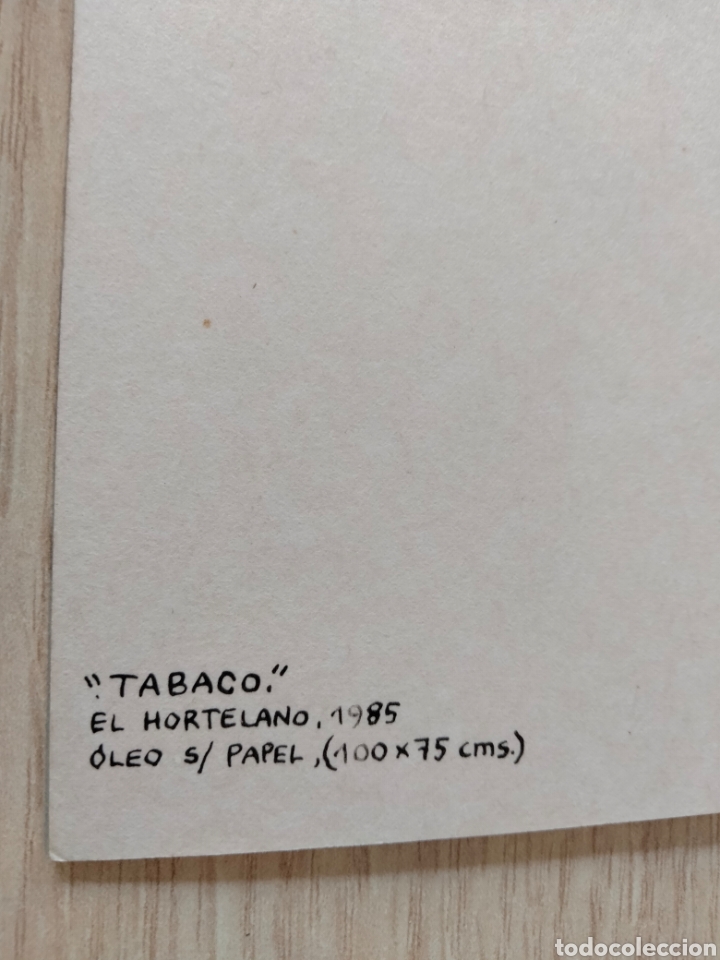 Postales: Postal Javier de Juan &rdquo;Tabaco&rdquo; (1985) - Foto 4