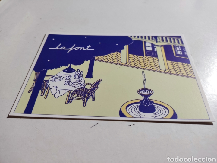 Postales: Postal restaurante La font, Girona - Foto 1