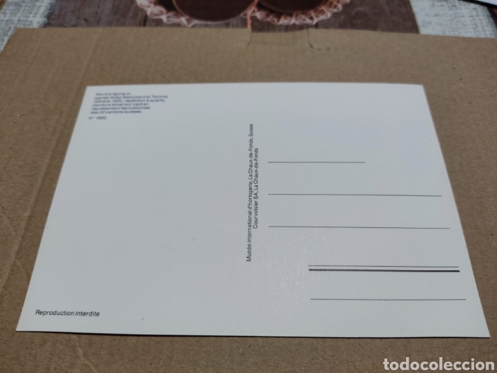 Postales: Postal reloj de &eacute;poca - Foto 2