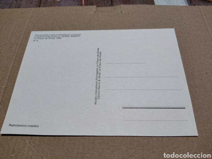 Postales: Postal reloj de &eacute;poca museo - Foto 2