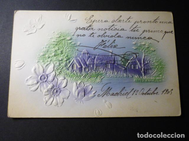 Postales: PAISAJE EN RELIEVE POSTAL - Foto 1
