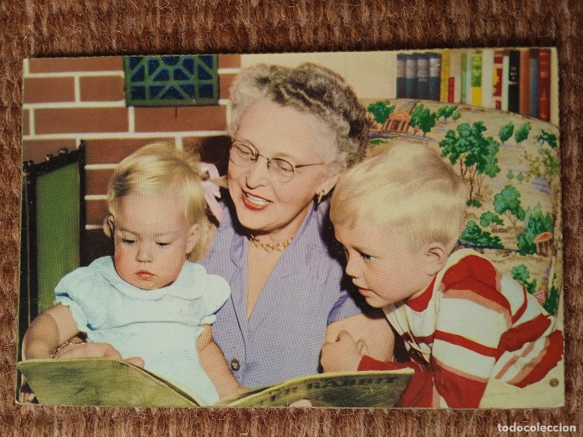 Postales: ABUELA Y NIETOS - Foto 1