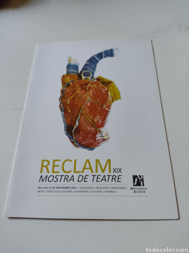 Postales: Postal reclam mostra de teatre - Foto 1
