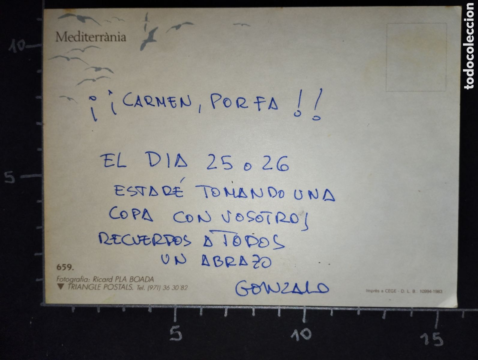 Postales: POSTAL. ESTILO - EIVISSA - Foto 2