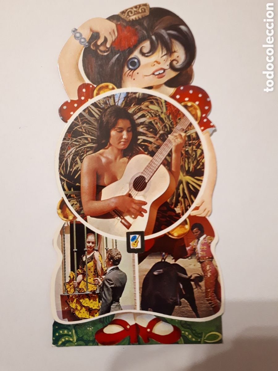 Postales: POSTAL TROQUELADA FLAMENCA - Foto 1