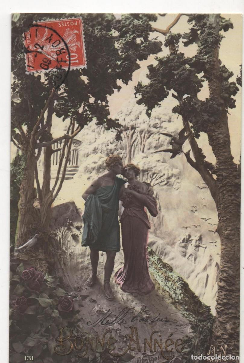 Postales: Postal francesa principios del XX- circulada- - Foto 1