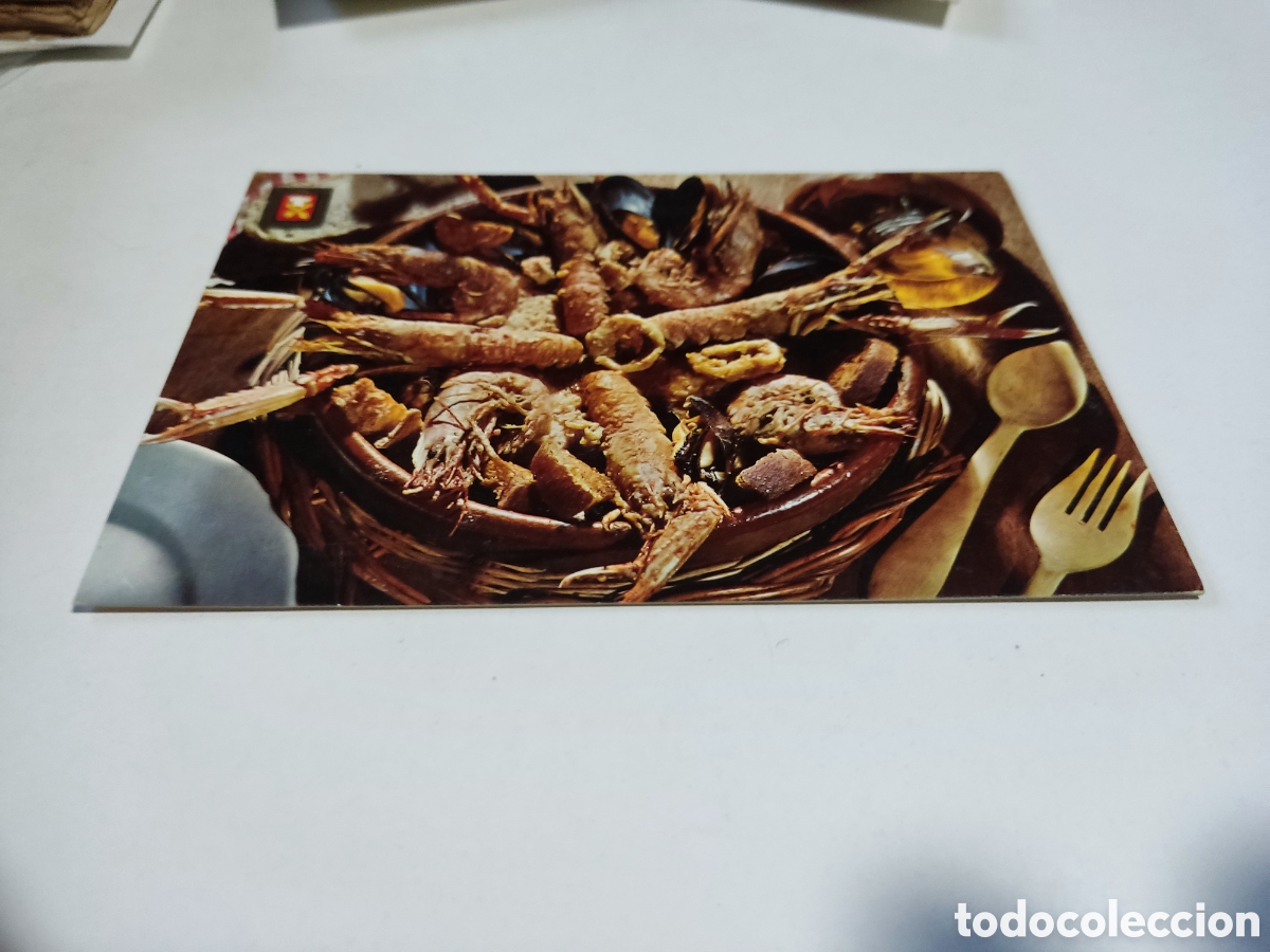Postales: Postal zarzuela de pescados - Foto 1