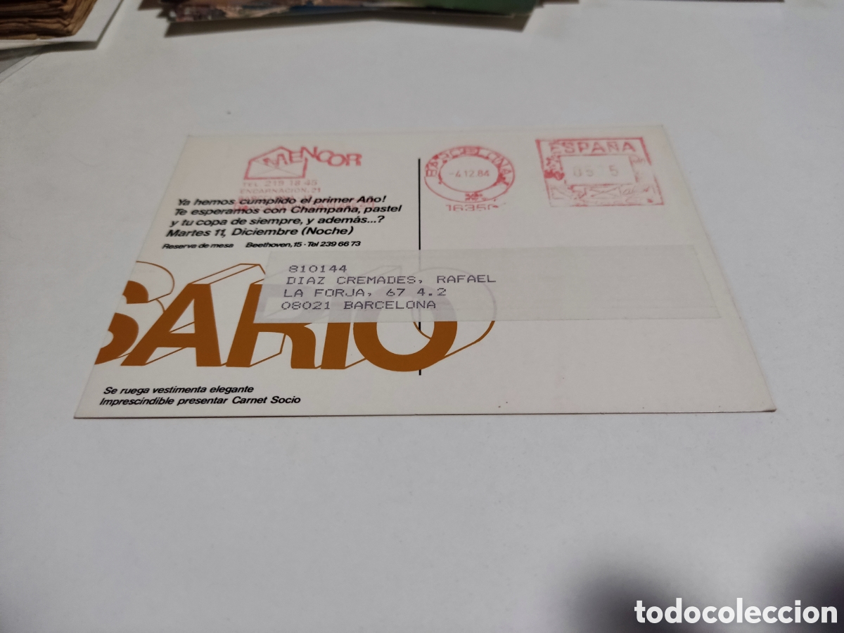 Postales: Postal Rene Brunner aniversario - Foto 2