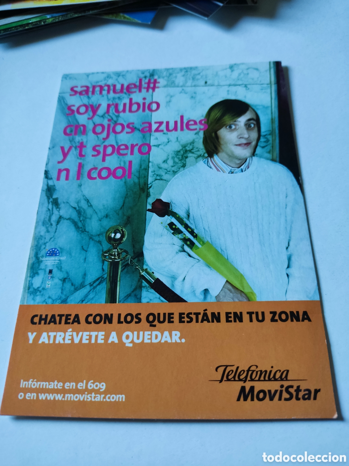 Postales: Postal telef&oacute;nica Movistar - Foto 1