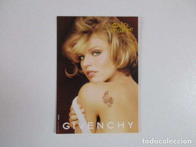Postales: GIVENCHY - LOTE DOS TARJETAS POSTALES - EXTRAVAGANCE - Foto 4