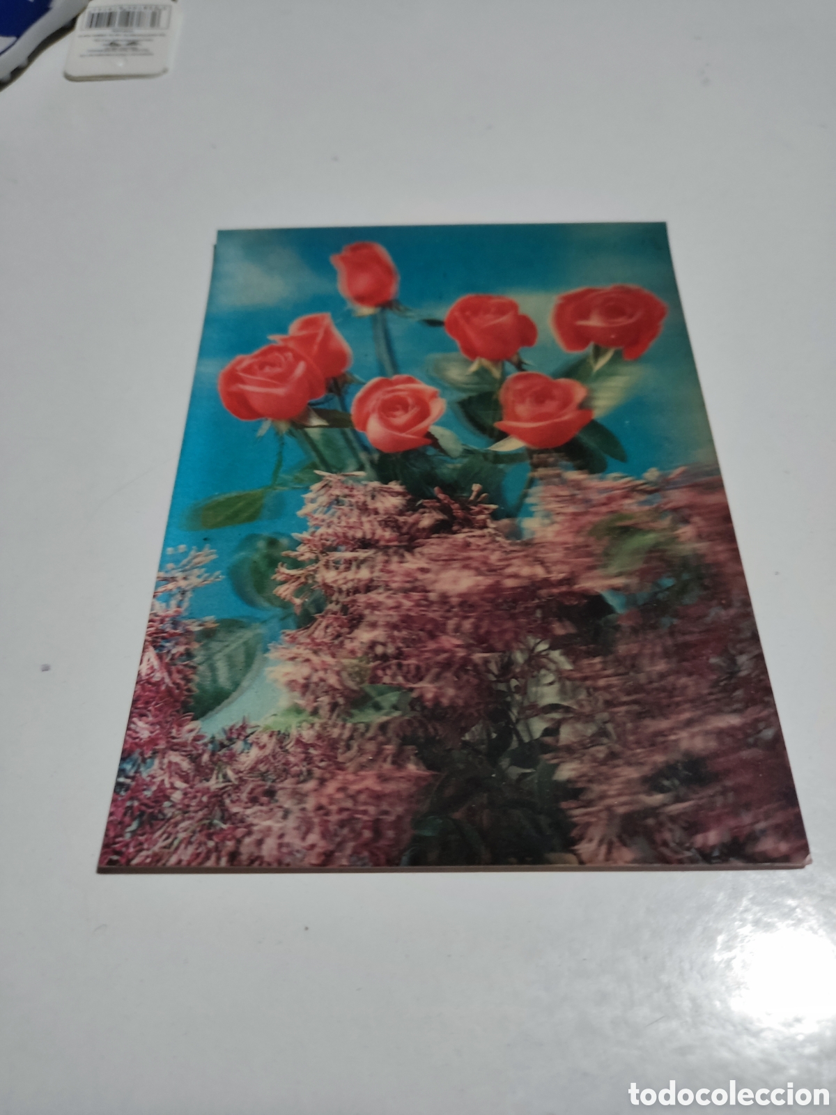 Postales: Postal Tres dimensiones flores - Foto 1