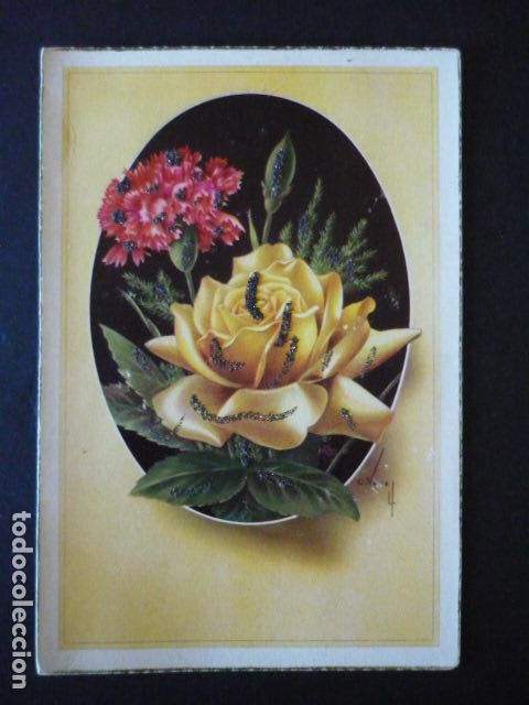 Postales: FLORES POSTAL VIVES ILUSTRADOR - Foto 1