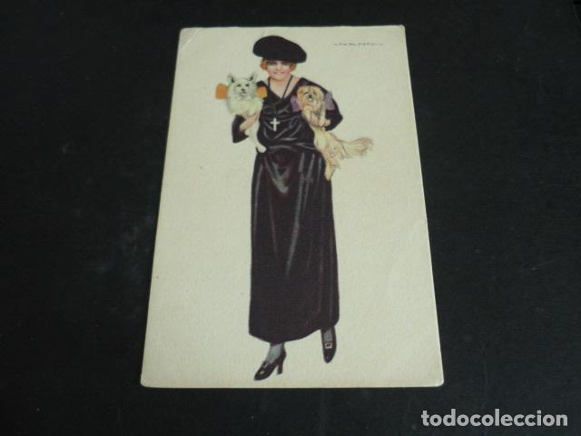 Postales: MUJER ELEGANTE NANNI ILUSTRADOR POSTAL ART DECO - Foto 1