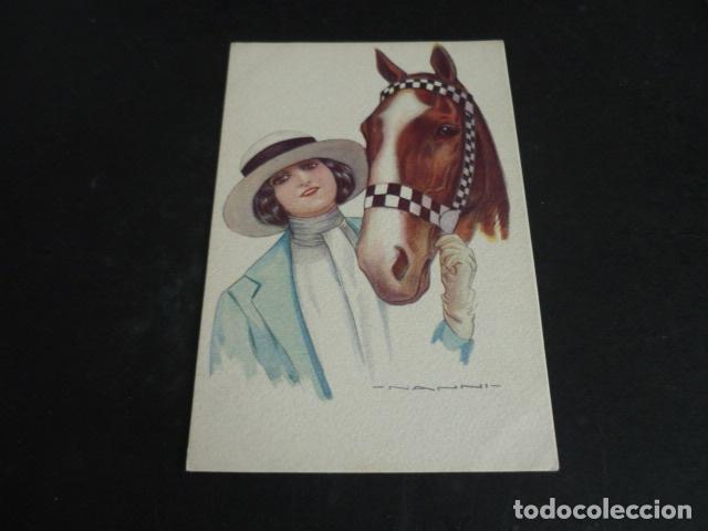 Postales: MUJER ELEGANTE NANNI ILUSTRADOR POSTAL ART DECO - Foto 1