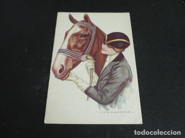 Postales: MUJER ELEGANTE NANNI ILUSTRADOR POSTAL ART DECO - Foto 1