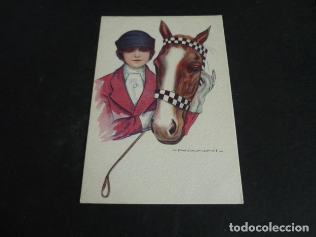 Postales: MUJER ELEGANTE NANNI ILUSTRADOR POSTAL ART DECO - Foto 1