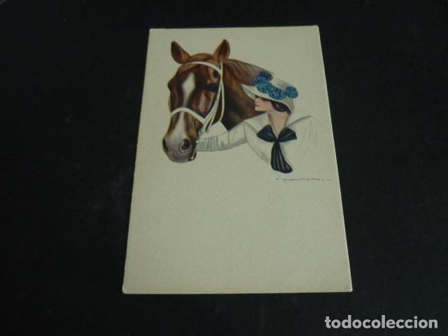 Postales: MUJER ELEGANTE NANNI ILUSTRADOR POSTAL ART DECO - Foto 1