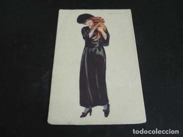 Postales: MUJER ELEGANTE NANNI ILUSTRADOR POSTAL ART DECO - Foto 1