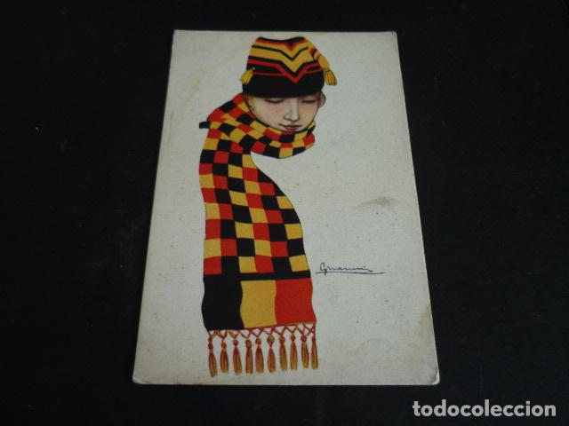 Postales: MUJER ELEGANTE GRANNI ILUSTRADOR POSTAL ART DECO - Foto 1