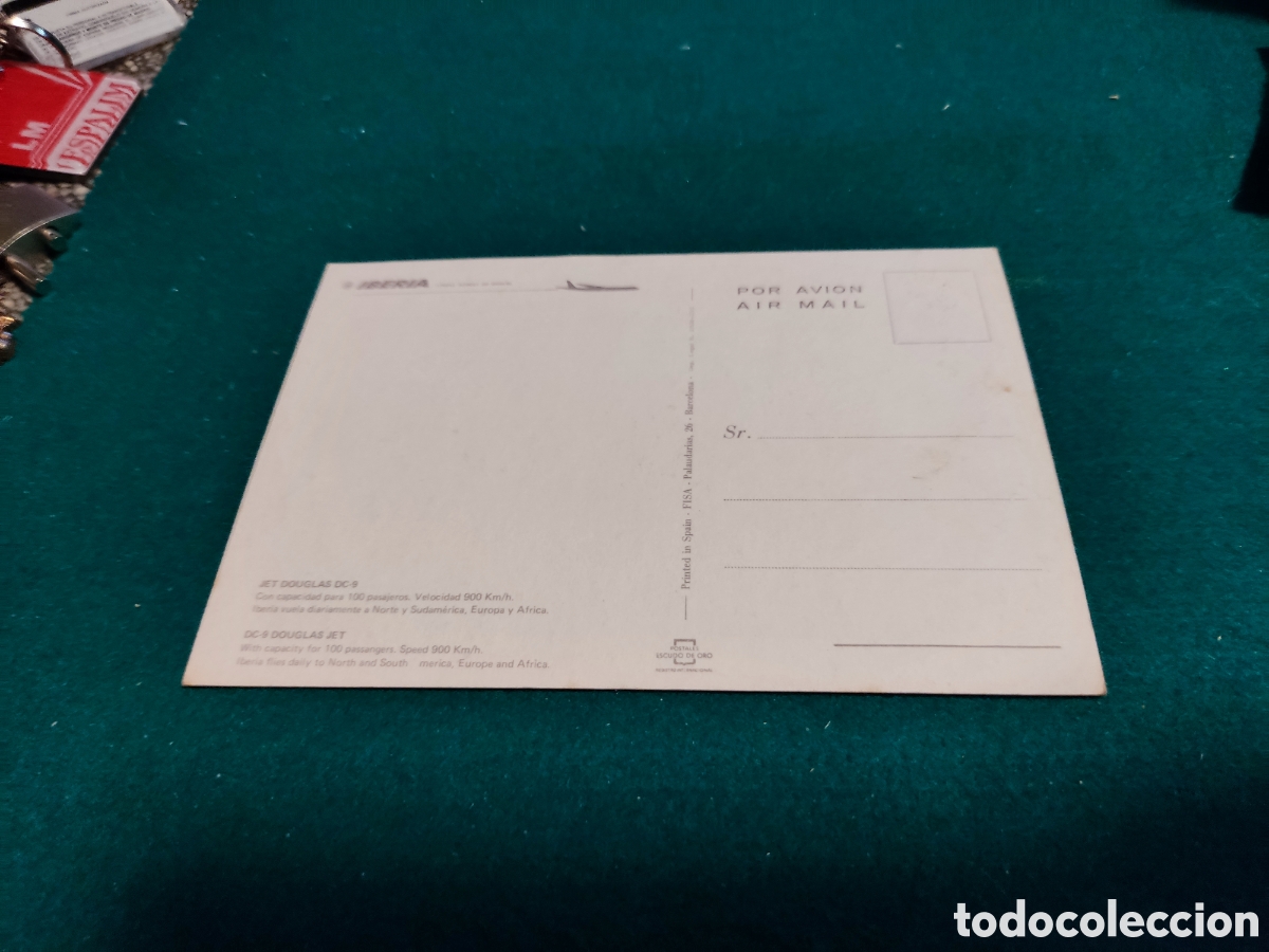 Postales: Postal Iberia avi&oacute;n .... - Foto 3