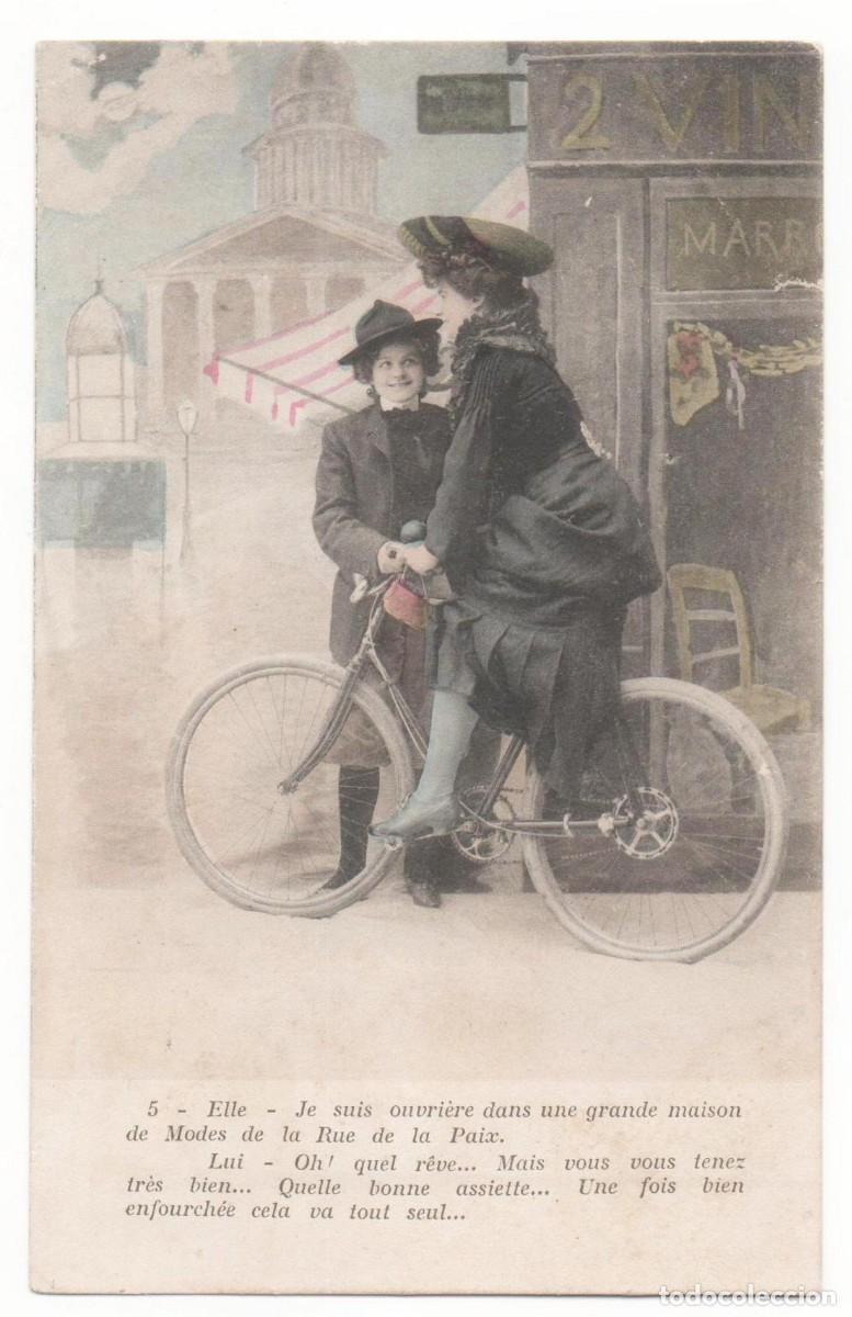 Postales: - POSTAL FRANCESA PRINCIPIOS DEL XX-CIRCULADA- - Foto 1