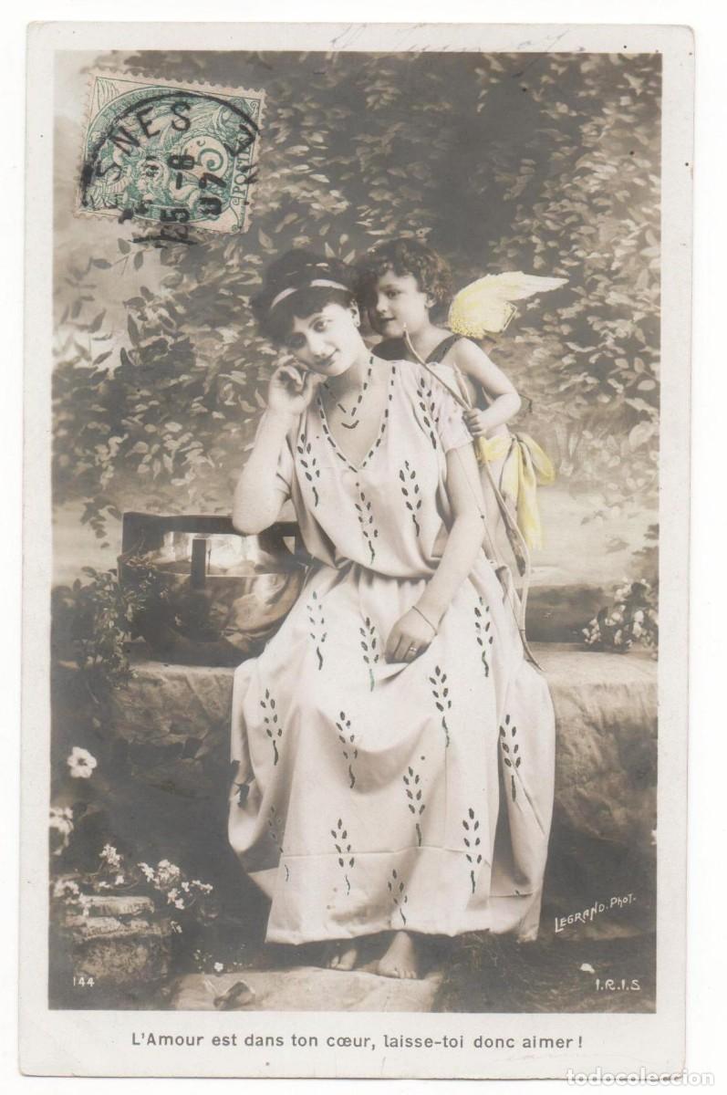 Postales: - POSTAL FRANCESA PRINCIPIOS DEL XX-CIRCULADA- - Foto 1