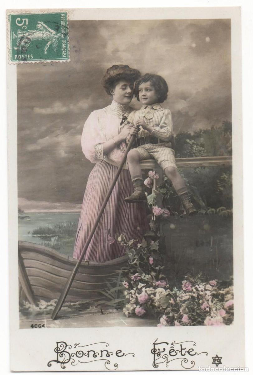 Postales: - POSTAL FRANCESA PRINCIPIOS DEL XX-CIRCULADA- - Foto 1