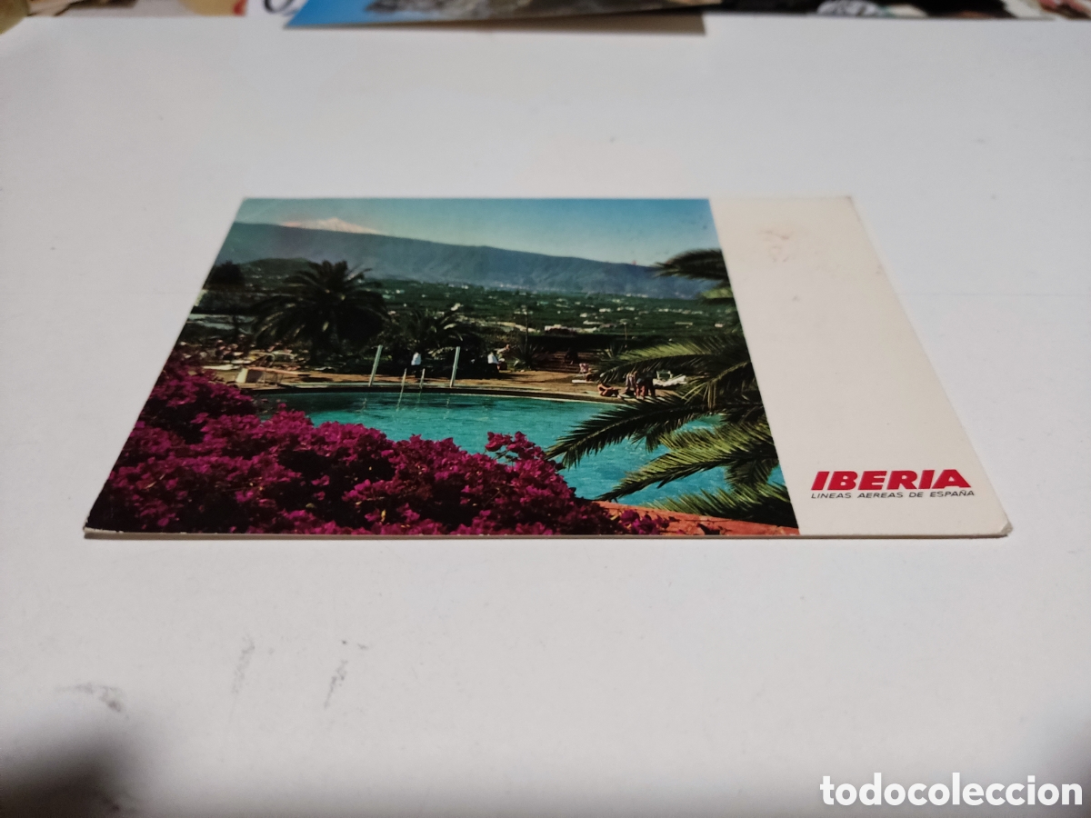 Postales: Postal Iberia cu&ntilde;o l&iacute;neas a&eacute;reas de Espa&ntilde;a - Foto 1
