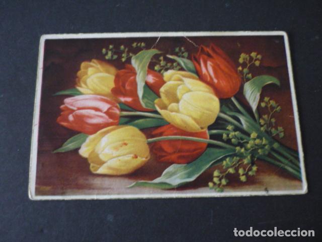 Postales: RAMO DE FLORES POSTAL - Foto 1