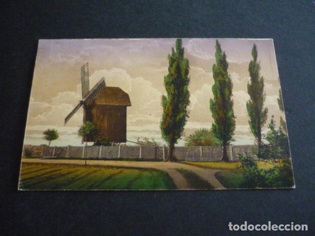 Postales: MOLINO EN PAISAJE POSTAL - Foto 1