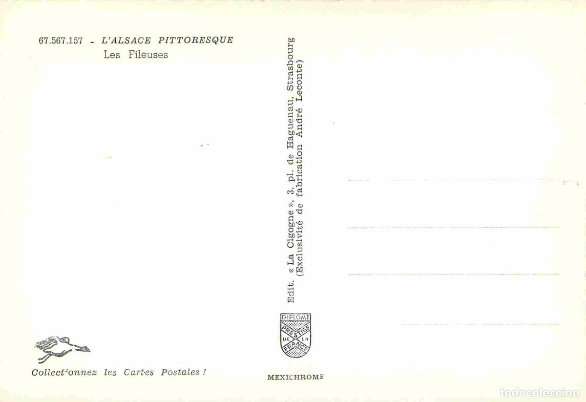 Postales: Folklore - Alsace - Les fileuses - CPM - Voir Scans Recto-Verso - Foto 2