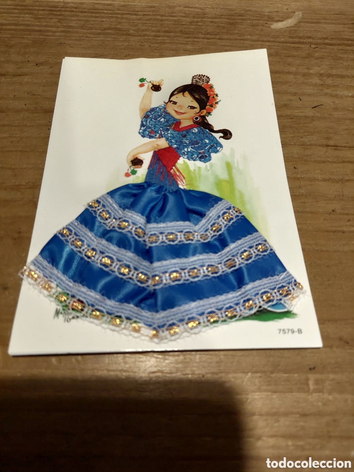 Postales: POSTAL TRAJE REGIONAL ESPA&Ntilde;A - Foto 1