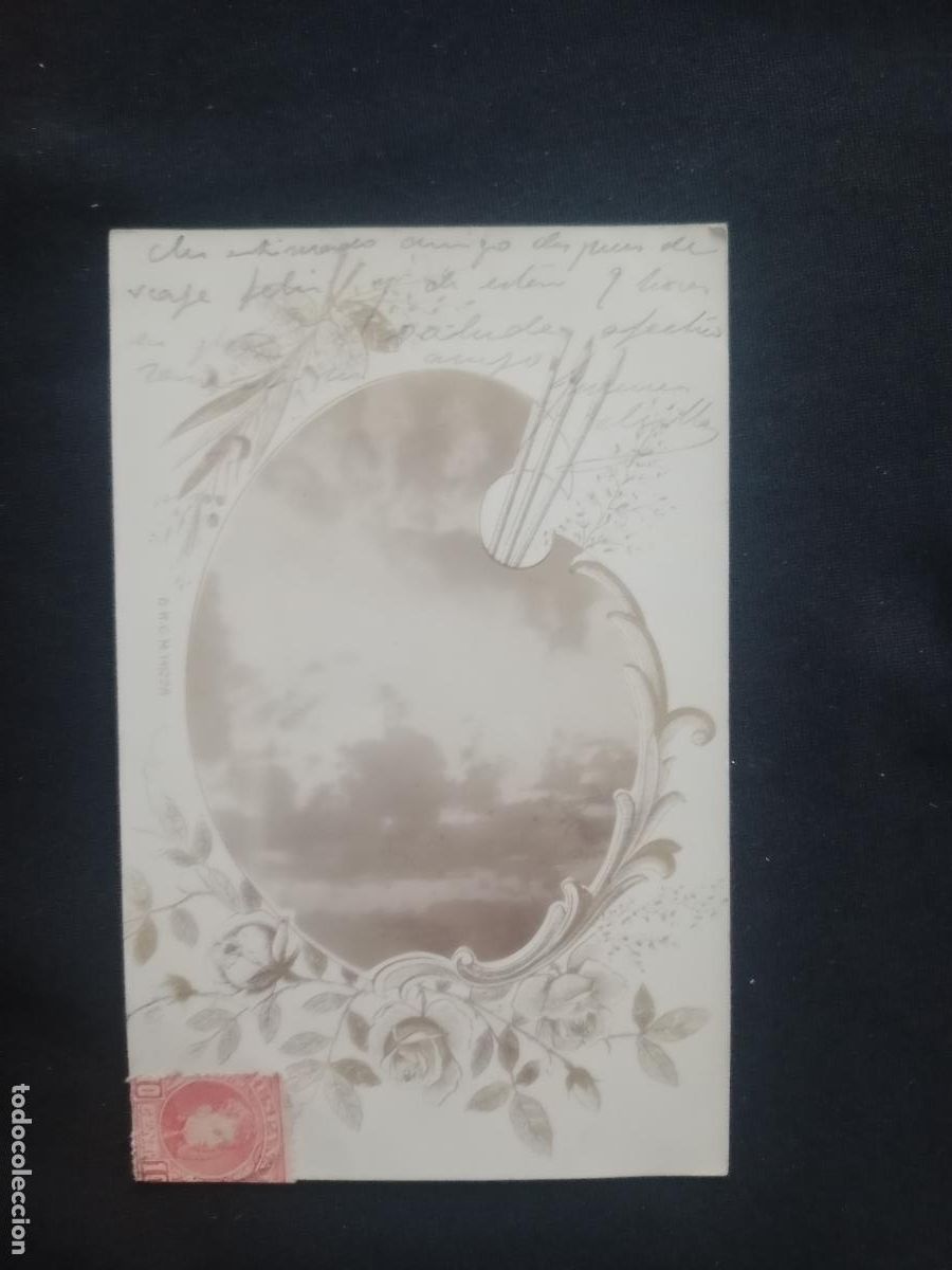 Postales: Postal 1902. Orla modernista - Foto 1