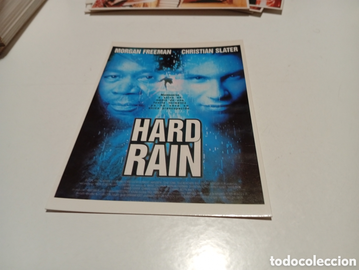 Postales: Postal Cine hard rain - Foto 1