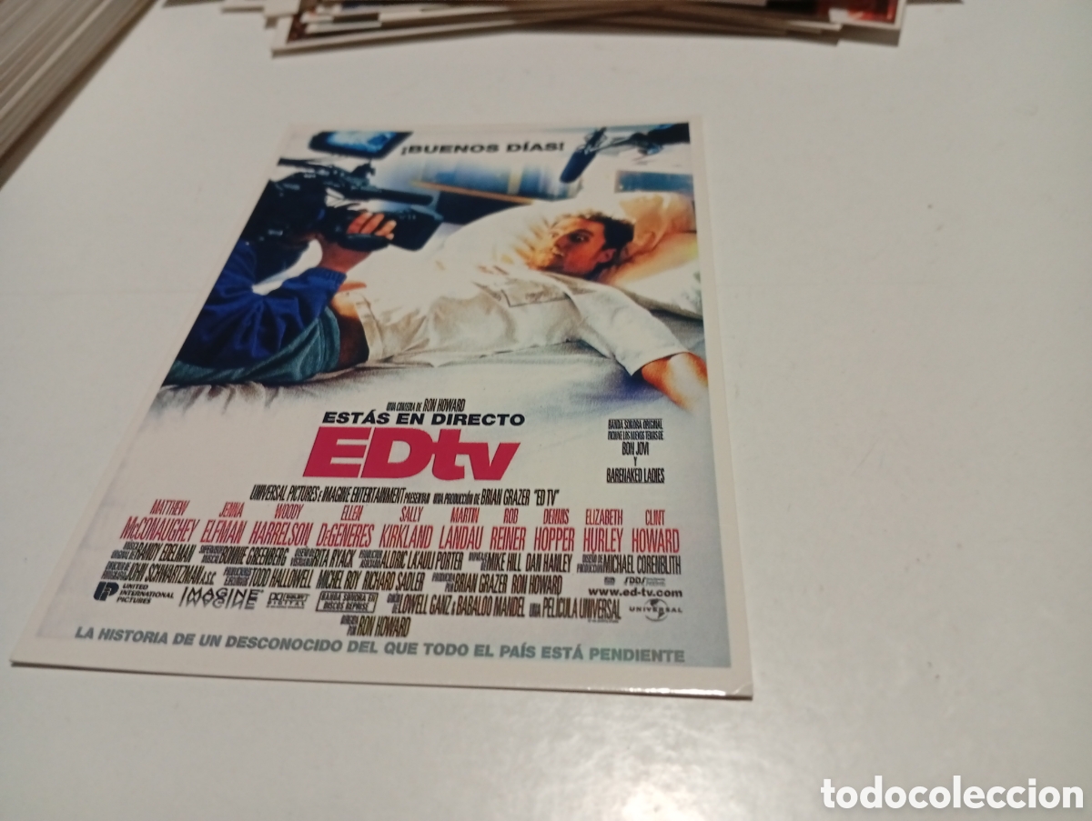 Postales: Postal Cine EDtv........ - Foto 1