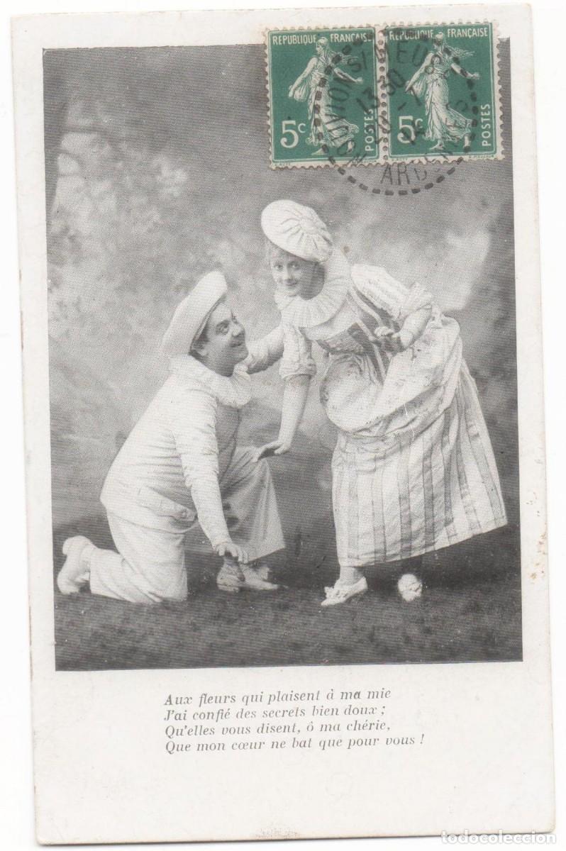Postales: Postal francesa principios del XX-circulada- - Foto 1