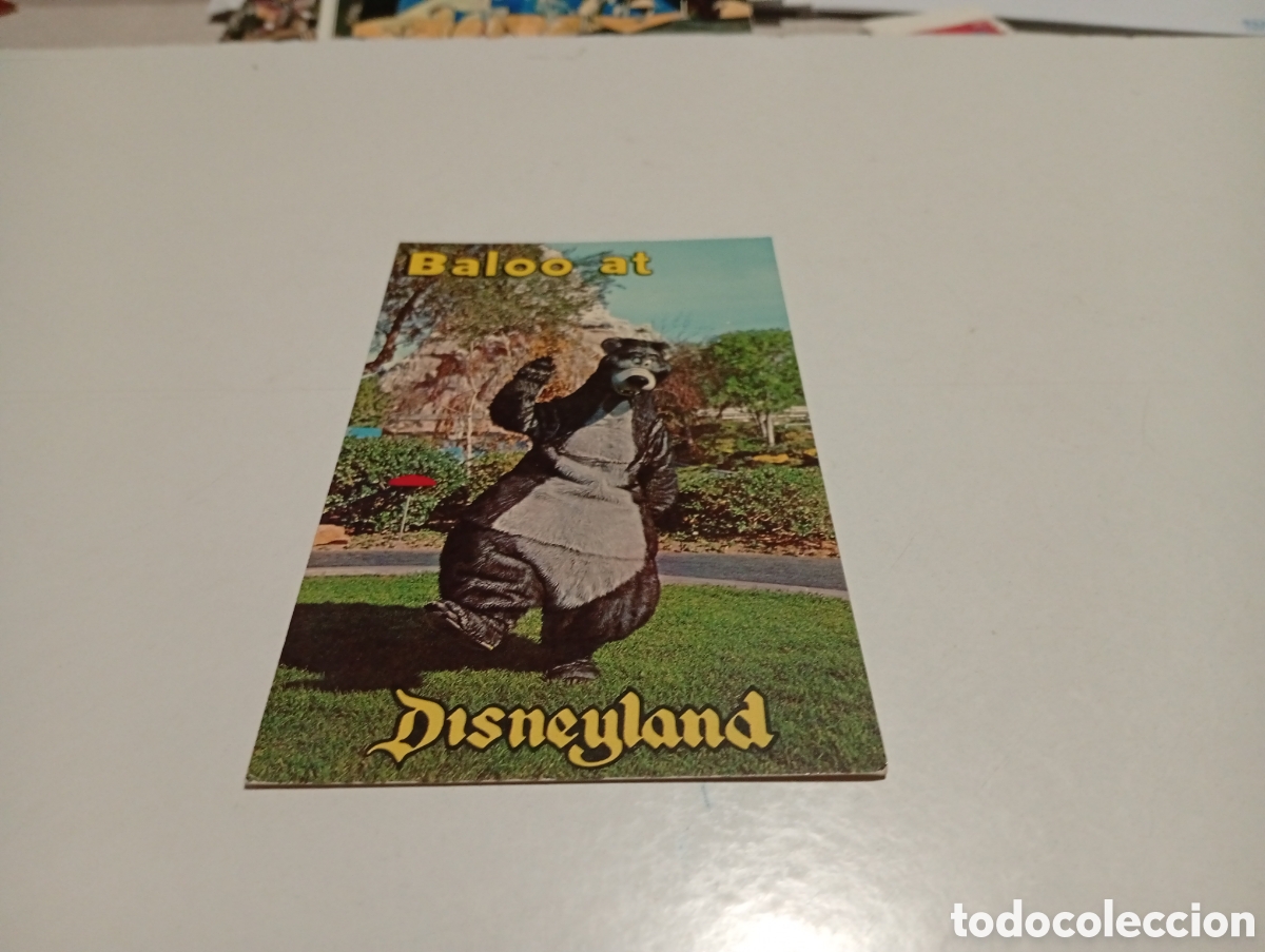 Postales: Postal Disneyland BALOO the bear - Foto 1