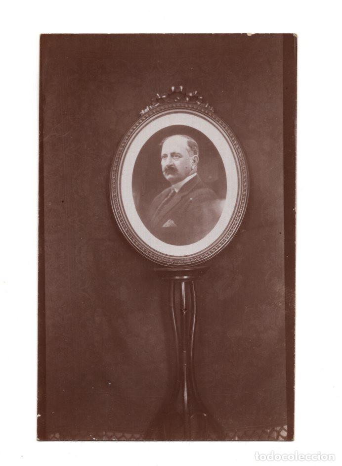 Postais: RETRATO ANTIGUO DE UN HOMBRE CON BIGOTE.