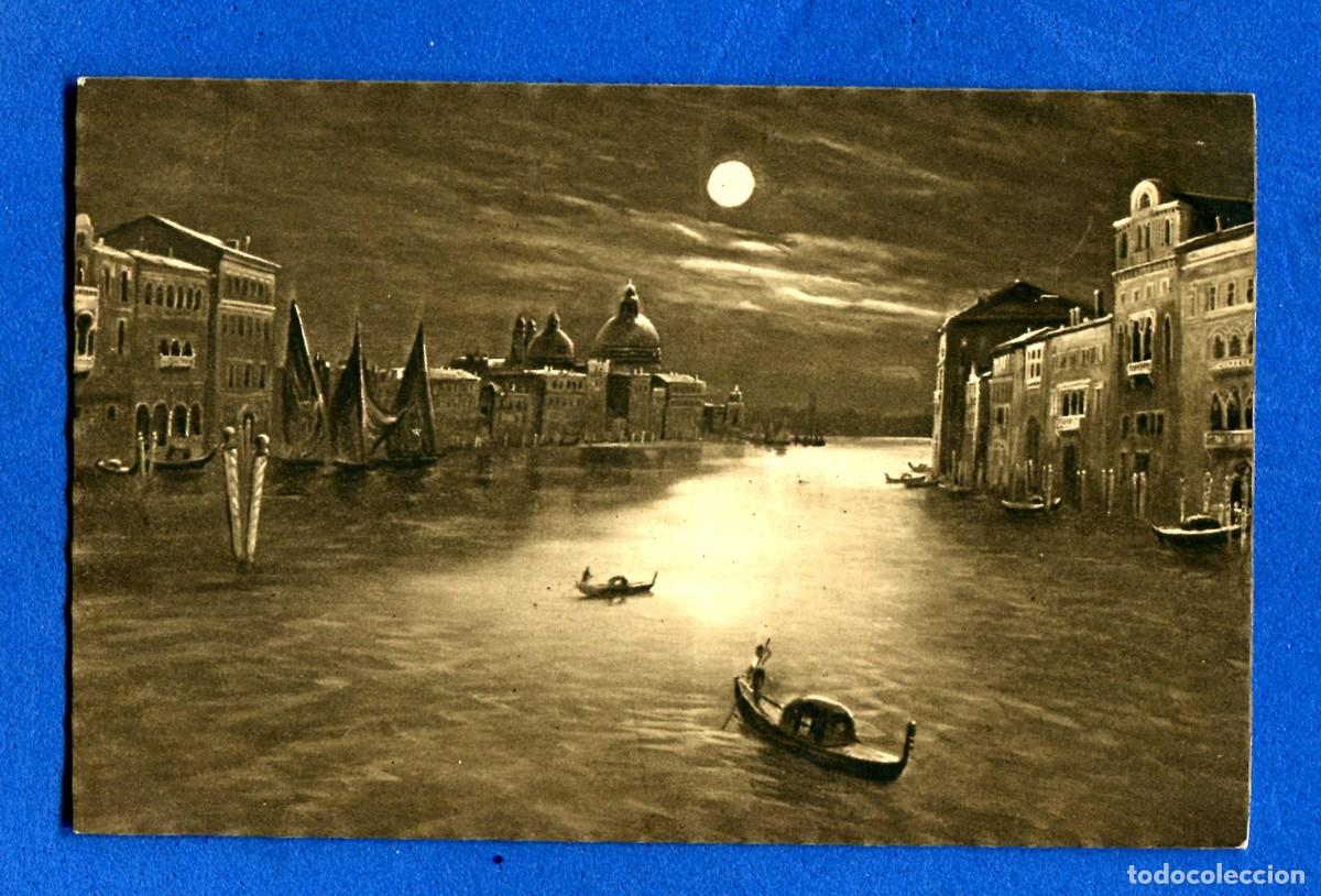 Postkarten: POSTAL ESCRITA PERO NO CIRCULADA PAISAJE ROMANTICO