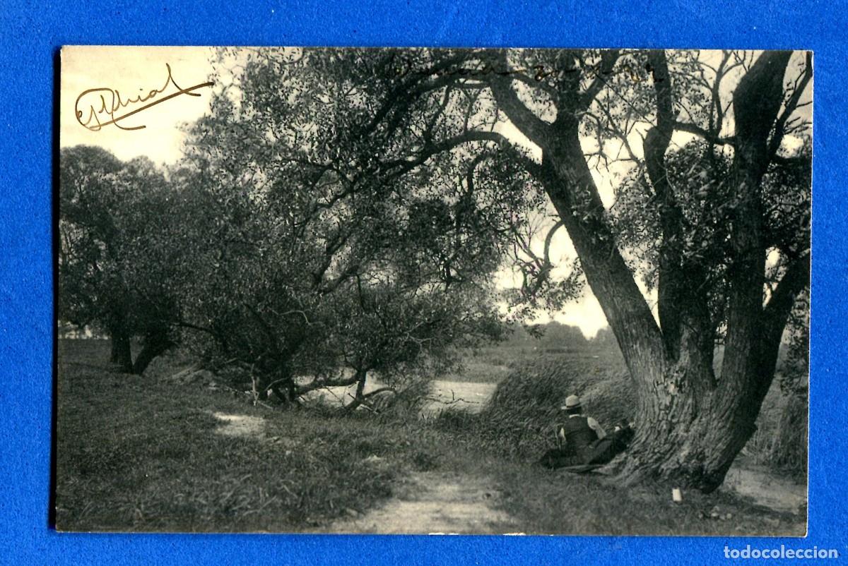 Postkarten: POSTAL ESCRITA PERO NO CIRCULADA PAISAJE ROMANTICA