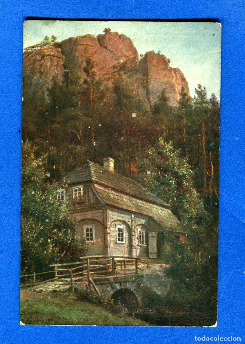 Postkarten: POSTAL SIN CIRCULAR PAISAJE ROMANTICO