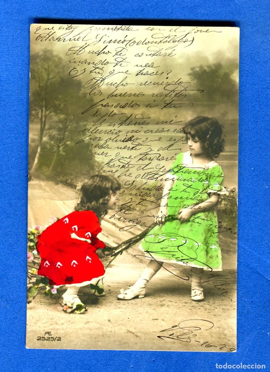 Postkarten: POSTAL ESCRITA PERO NO CIRCULADA ROMANTICA