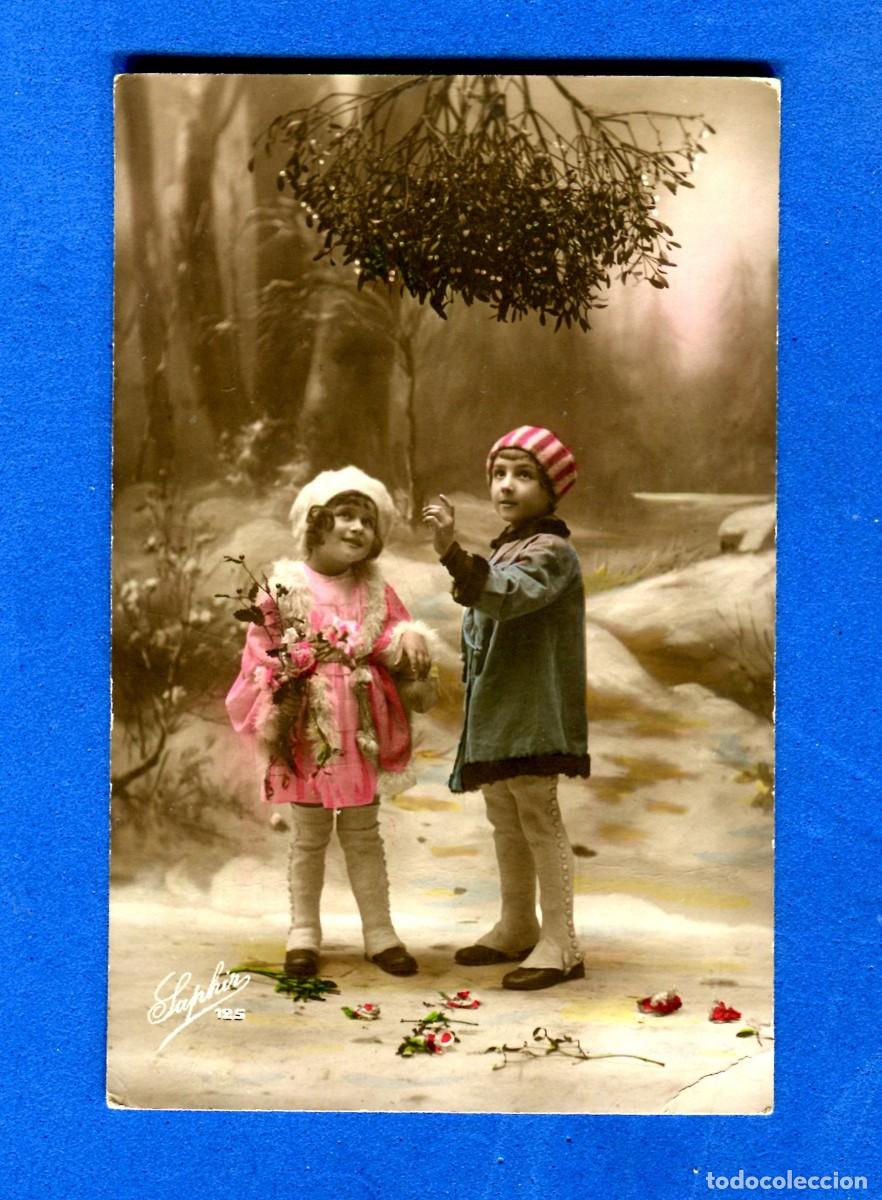 Postkarten: POSTAL ESCRITA PERO NO CIRCULADA ROMANTICA