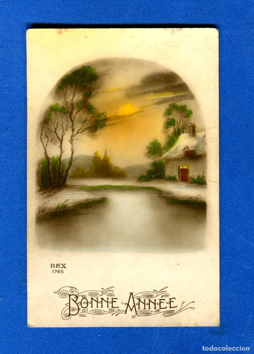 Postales: POSTAL ESCRITA PERO NO CIRCULADA PAISAJE ROMANTICO