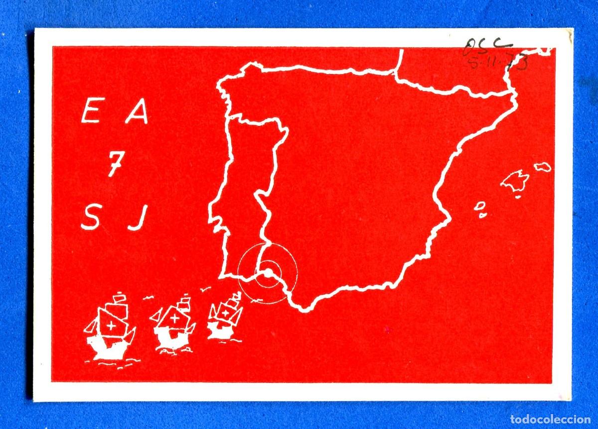 Postcards: TARJETA RADIAFICIONADO LA ANTILLA HUELVA