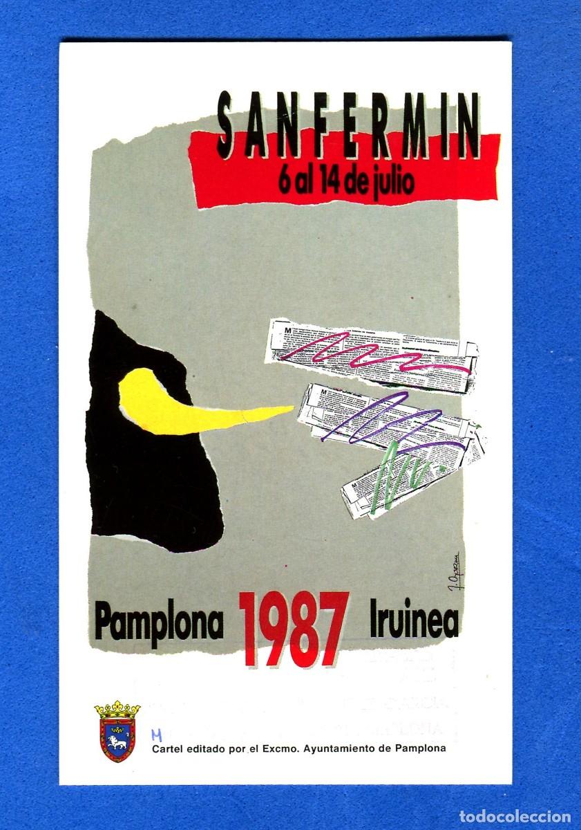 Postales: TARJETA POSTAL RADIAFICIONADO SAN FERMIN PAMPLONA 1987