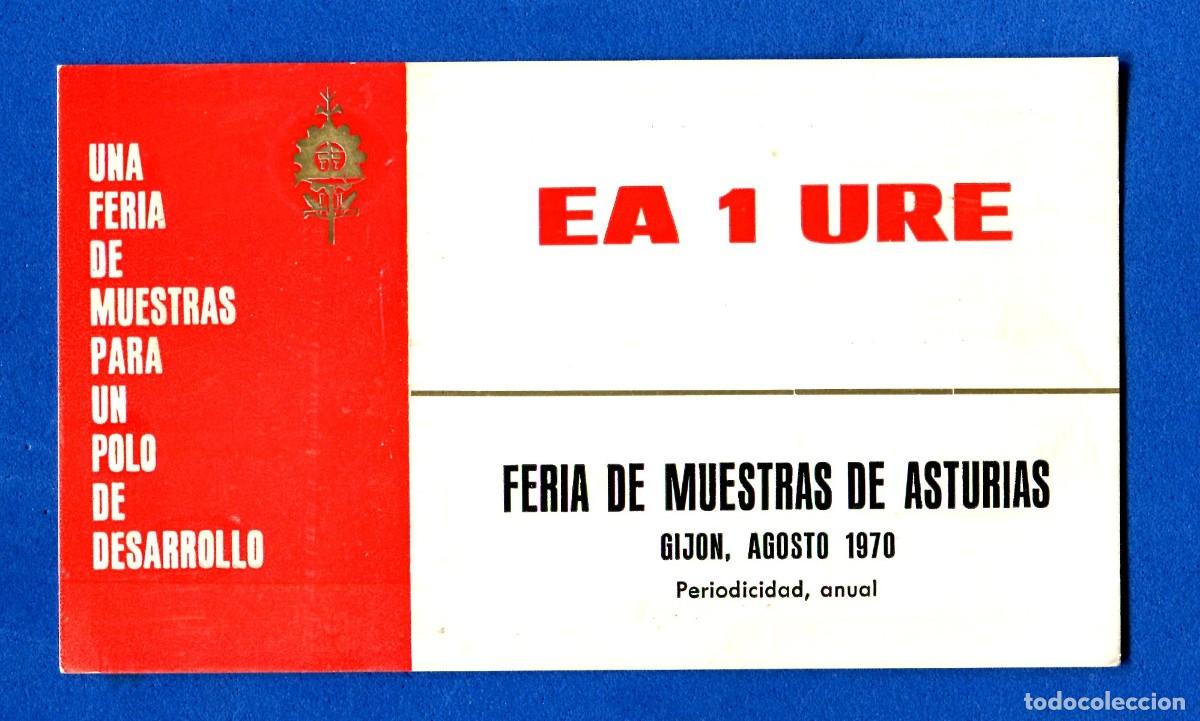 Postcards: TARJETA POSTAL RADIAFICIONADO FERIA DE MUESTRAS DE ASTURIAS GIJON AGOSTO 1970