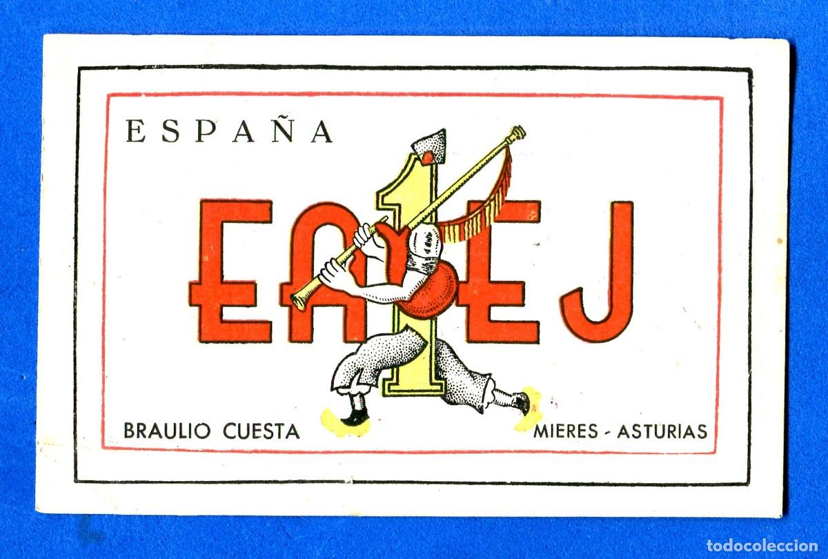 Postcards: TARJETA POSTAL RADIAFICIONADO MIERES ASTURIAS